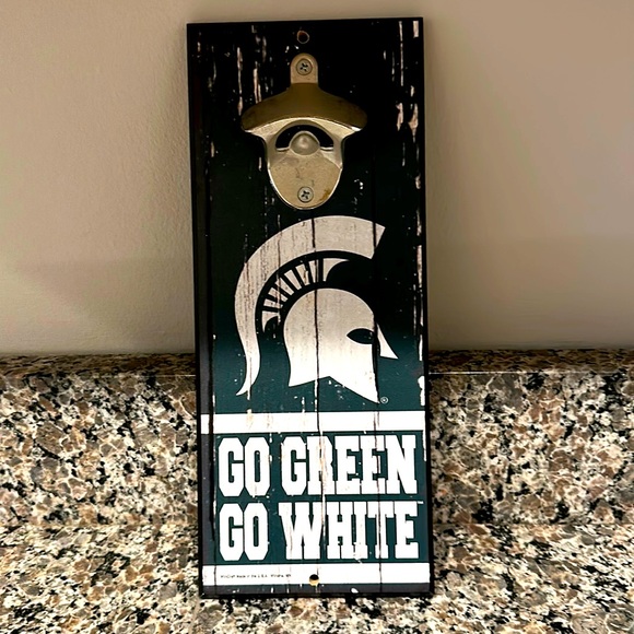 Michigan State University bottle opener - Picture 1 of 3